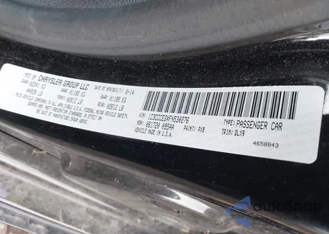 2015 Chrysler 200 C z USA, uszkodzony, nr VIN 1C3CCCEGXFN530276